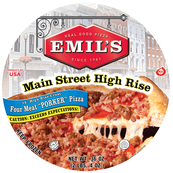 Four Meat Emils Pizza